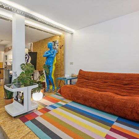 Cosy Art Studio Near Station With Bikes And Garden Gent Kültér fotó